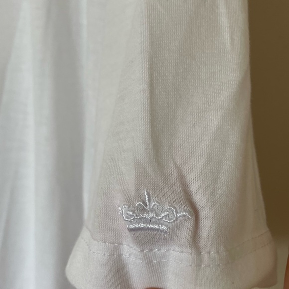 Party Up A Storm Graphic Tee White Red Vacation Drinking Party Shirt - Picture 6 of 8